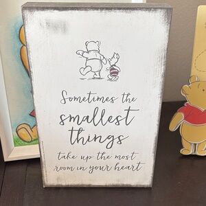 Winnie the Pooh Inspirational Wall Art